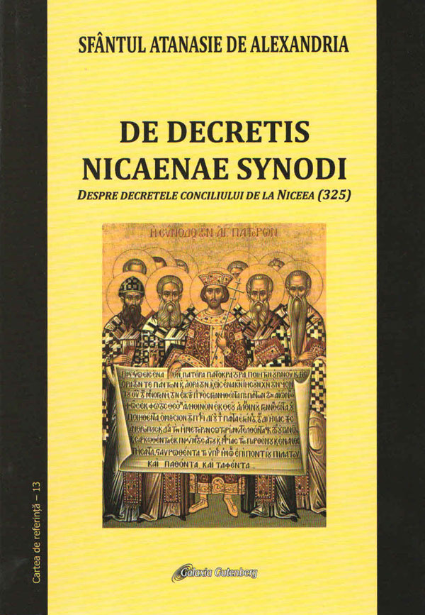 De decretis Nicaenae synodi. Despre decretele conciliului de la Niceea (325)